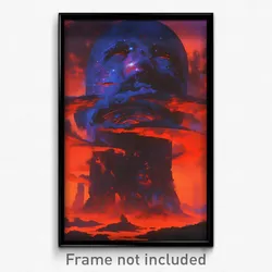 Movie Art Poster - Captivating Dreamscape (Psychedelic Retro Weird Film Print)