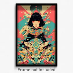 Movie Art Poster - Kaleidoscopic Vienna (Psychedelic Retro Weird Film Print)