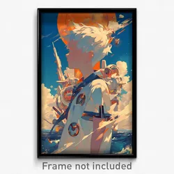 Movie Art Poster - Boy Feeling Numb, Impeccable White Sailor Collar (Film Print)