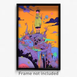Art Poster - Neglected Heap (Psychedelic Trippy Weird 11x17 Cartoon Print)