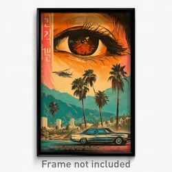 Korean Movie Poster - Accurate Los Angeles (Korea Retro Film Art Print)