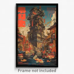 Chinese Movie Poster - Voluminous Granary (China Retro Film Art Print)