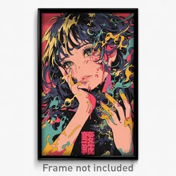 Chinese Movie Poster - Girl Feeling Courage, Carefree Sleeveless Dress (Print)