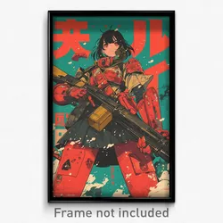 Japanese Movie Poster - Girl Feeling Submissive, Rosy Armor (Japan Art Print)
