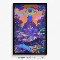 Art Poster - Extra Large Keep (Psychedelic Trippy Weird 11x17 Print)
