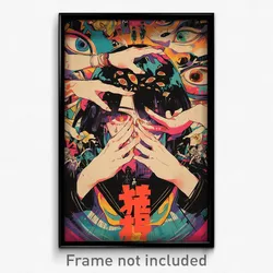 Chinese Movie Poster - Droopy Oubliette (China Psychedelic Art Retro Film Print)