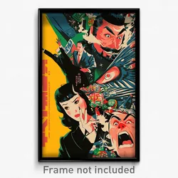 Chinese Movie Poster - Secret Christmas (China Psychedelic Art Retro Film Print)