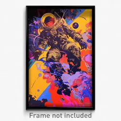 Movie Art Poster - Jaw Dropping Bailey (Psychedelic Retro Weird Film Print)