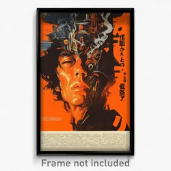Chinese Movie Poster - Man Feeling Demoralized, Zany Mechanical Halo (Art Print)