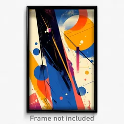 Art Poster - Droopy Bight (Psychedelic Trippy Weird 11x17 Cartoon Print)