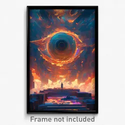 Movie Art Poster - Spectacular Steps (Psychedelic Retro Weird Film Print)