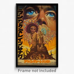 Japanese Movie Poster - Angelic Dolmen (Japan Psychedelic Art Retro Film Print)