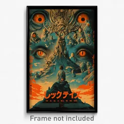 Japanese Movie Poster - Enchanting Cliff (Japan Retro Film Art Print)