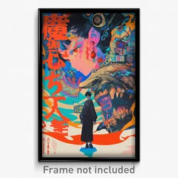 Chinese Movie Poster - Boy Feeling Uncertainty, Outlandish Black Apron (Print)