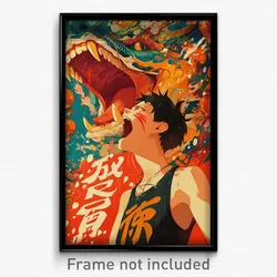 Chinese Movie Poster - Boy Feeling Disbelief, Acceptable Black Tank Top (Print)