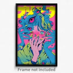Chinese Movie Poster - Boy Feeling Liking, Baggy Aqua Gloves (China Art Print)