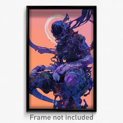 Art Poster - Complex Wire Frame Cobbler (Psychedelic Trippy Weird Cartoon Print)