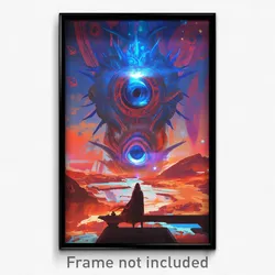 Movie Art Poster - Acclaimed Tabernacle (Psychedelic Retro Weird Film Print)