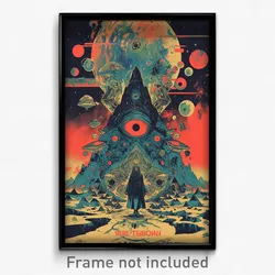 Russian Movie Poster - Natural Delta (Russia Psychedelic Art Retro Film Print)