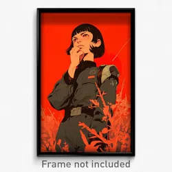 Movie Art Poster - Boy Feeling Disgruntled, Memorable Dressing (Film Print)