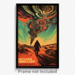 Russian Movie Poster - Sentimental Ridge (Russia Retro Film Art Print)
