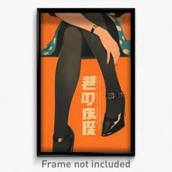 Chinese Movie Poster - Woman Feeling Dread, Fresh Gradient Legwear (Art Print)
