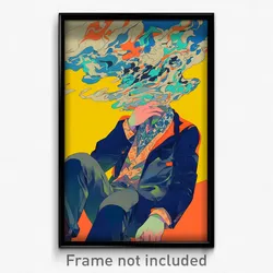 Anime Art Poster - Man Feeling Humility, Hard To Find Alternate Costume (Print)