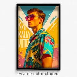 Russian Movie Poster - Boy Feeling Isolated, Comfortable Hawaiian Shirt (Print)