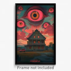 Russian Movie Poster - Nutty Outbuilding (Russia Retro Film Art Print)