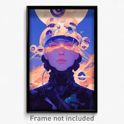 Movie Art Poster - Violet Repository (Psychedelic Retro Weird Film Print)