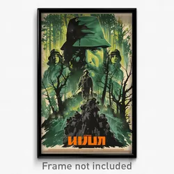 Russian Movie Poster - Cute Badland (Russia Psychedelic Art Retro Film Print)