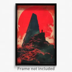 Movie Art Poster - Old Land (Psychedelic Trippy Weird Retro Cartoon Film Print)