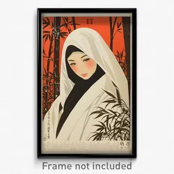 Japanese Movie Poster - Girl Feeling Dominant, Illustrious Veil (Art Print)