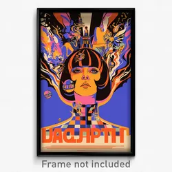 Russian Movie Poster - Colorful Backdrifting (Russia Retro Film Art Print)