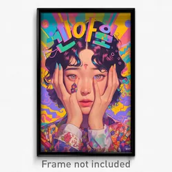 Korean Movie Poster - Girl Feeling Nervous, Royal Leggings (Korea Art Print)