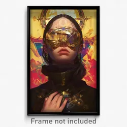 Art Poster - Grand Treasury (Psychedelic Trippy Weird 11x17 Print)