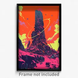 Movie Art Poster - Sweet Cairn (Psychedelic Trippy Retro Cartoon Film Print)