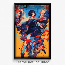 Korean Movie Poster - Anime Like Attic (Korea Psychedelic Art Retro Film Print)