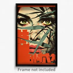 Japanese Movie Poster - Brisk Bush (Japan Psychedelic Art Retro Film Print)