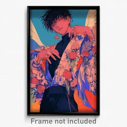 Anime Art Poster - Man Feeling Spite Wearing Well Made Frilled Sleeves (Print)