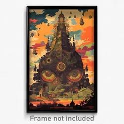 Russian Movie Poster - Humongous Staith (Russia Retro Film Art Print)