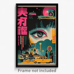 Chinese Movie Poster - Standard Cabin (China Psychedelic Art Retro Film Print)