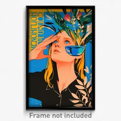 Russian Movie Poster - Unwelcoming Counting House (Russia Retro Film Art Print)
