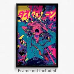 Movie Art Poster - Boy Feeling Insulted, Bumpy Print Shirt (Retro Film Print)