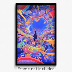 Art Poster - Detailed Firth (Psychedelic Trippy Weird 11x17 Cartoon Print)