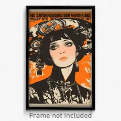 Russian Movie Poster - Woman Feeling Pity, Homely Hat Ornament (Art Print)