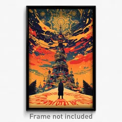 Russian Movie Poster - Whopping Principality (Russia Retro Film Art Print)
