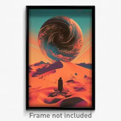 Movie Art Poster - Multicolored Sands (Psychedelic Retro Weird Film Print)