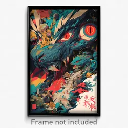 Chinese Movie Poster - Dizzying Opening (China Psychedelic Art Retro Film Print)