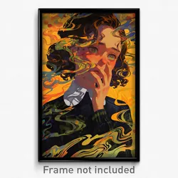 Art Poster - Wavy Hutch (Psychedelic Trippy Weird 11x17 Print)